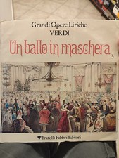 Ballo maschera vinile usato  Roma