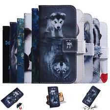 Capa telefone luxo pintada de couro para MOTO OneFusion E22i E40 E30 E32 E20 , usado comprar usado  Enviando para Brazil