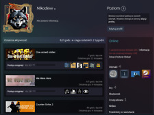 Używany, Konto Steam Tanie z Grami jedna blokada vac widac na zdjeciach duzo gier na sprzedaż  PL