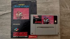 SNES - Super Nintendo Spiel - FIRST SAMURAI - Modul - PAL + User Manual  comprar usado  Enviando para Brazil