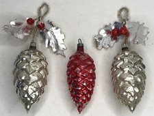 Glass pine cone for sale  East Troy