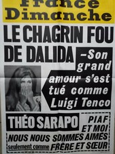 Affiche vintage dalida d'occasion  Montpellier-