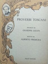 Proverbi toscani raccolti usato  Roma