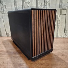 Chassi Lian Li A3-MATX-WD BLACK-Painel frontal de madeira-26.3L micro formato preto comprar usado  Enviando para Brazil
