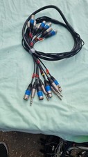 Audio multicore black for sale  BOURNEMOUTH