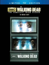 The Walking Dead 3ª temporada Blu-ray edição limitada com tanque de peixes cabeça de zumbi comprar usado  Enviando para Brazil