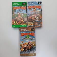 Super Donkey Kong 1-2-3 Trilogy Super Famicom SFC Japão Importado Completo Testado comprar usado  Enviando para Brazil
