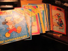 Lot journal mickey d'occasion  Eysines