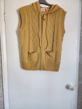 Mustard zipped tanktop for sale  WHITCHURCH