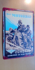 Blechschild motorrad zündapp gebraucht kaufen  Ravensburg