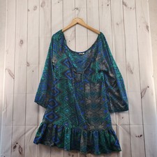 Vestido Earthbound Trading Co XL Feminino Tamanho Geométrico Manga 3/4 Multicolorido comprar usado Vestido Earthbound Trading Co XL Feminino Tamanho Geométrico Manga 3/4 Multicolorido comprar usado  Enviando para Brazil