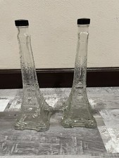 Garrafa transparente Torre Eiffel vintage  comprar usado  Enviando para Brazil