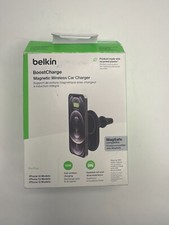 Carregador magnético de carro Belkin MagSafe Boost Charge montagem de ventilação de ar iphone 16 15 14 comprar usado  Enviando para Brazil