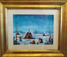 Quadro naif originale usato  Italia