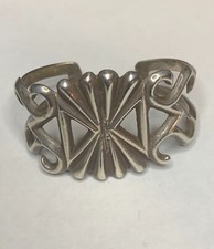 Navajo sandcast cuff for sale  Shipping to Ireland