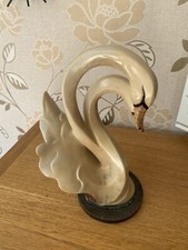 Two swans ornament for sale  BOLTON
