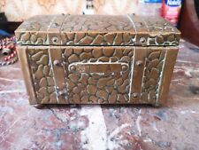 Brass tea caddy for sale  WEYMOUTH