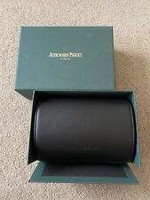 Usado, Novo Audemars Piguet AP Relógio Estojo Duplo Bolsa de Viagem Armazenamento Couro Preto comprar usado  Enviando para Brazil