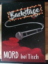 Mord tisch backstage gebraucht kaufen  Zella-Mehlis