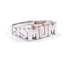 Mum ring 925 for sale  BOLDON COLLIERY