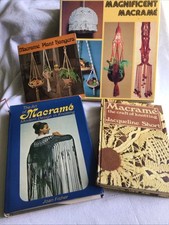 Macrame book bundle for sale  BLAENAU FFESTINIOG