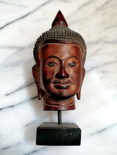Antica testa buddha usato  Torino