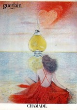 Publicité papier parfum. d'occasion  Douarnenez