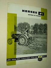 1962 prospectus tractor d'occasion  Expédié en Belgium