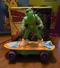 K/O TMNT Ninja Hero Frog Monopatín Musical Batería Op - Caja Arte Terror Sapo Años 90 segunda mano  Embacar hacia Argentina