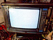 Televisore portatile colori usato  Roma