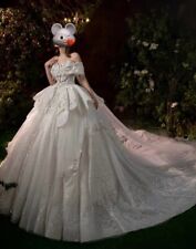 Hochzeitskleid lang prinzessin gebraucht kaufen  Berlin