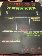 Children milestone chalkboard for sale  Pasadena