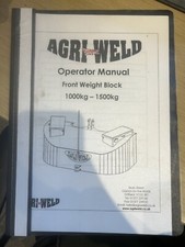 Agri weld operator for sale  DISS
