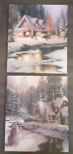 Lot thomas kinkade for sale  Harper