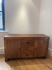 Mango wood sideboard for sale  HYDE