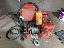 Guincho elétrico Thern Inc. 4WP2 115v 2.000 lb 8FPM Leeson 1.3 HP motor excelente comprar usado  Enviando para Brazil