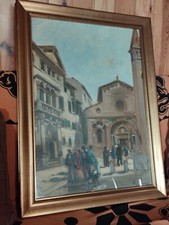 Quadro olio tela usato  Italia