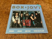 BON JOVI Live On Tour 2 X 7" Vinyl Single Double Pack 1987 AUSTRALIAN Press comprar usado  Enviando para Brazil