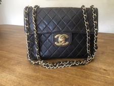 Vintage chanel black for sale  LEEDS