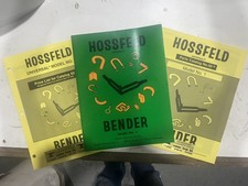 Hossfeld bender instruction for sale  Easton