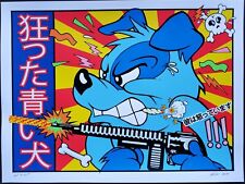 Impressão artística Blue Dog 2020 Frank Kozik edição A/P Beastie Boys comprar usado  Enviando para Brazil