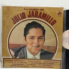 Lo Mejor De Julio Jaramillo LP Vinyl: Mexican Pressing, VG+ Condition, DG-6011 comprar usado Lo Mejor De Julio Jaramillo LP Vinyl: Mexican Pressing, VG+ Condition, DG-6011 comprar usado  Enviando para Brazil