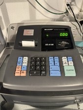 Usado, Caixa registradora eletrônica Sharp modelo XE-A106 com chave elétrica testada e funciona COMO ESTÁ comprar usado  Enviando para Brazil