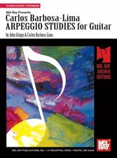 Carlos Barbosa-Lima Arpeggio Studies for Guitar comprar usado  Enviando para Brazil