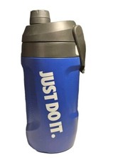 Jarro de água Nike Fuel 40 oz isolado com alça azul branco Swoosh etiqueta de identificação para treino de academia comprar usado  Enviando para Brazil