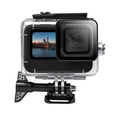Usado, Capa protetora acrílica impermeável para mergulho câmera Gopro Hero 9 10 preta comprar usado  Enviando para Brazil