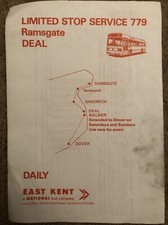 East kent timetable for sale  CLACTON-ON-SEA