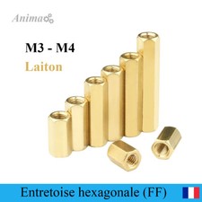 Entretoise hexagonale laiton d'occasion  Mérignac