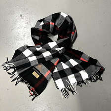 Burberry scarf black for sale  LONDON