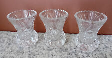 Crystal vases small for sale  STRATHPEFFER